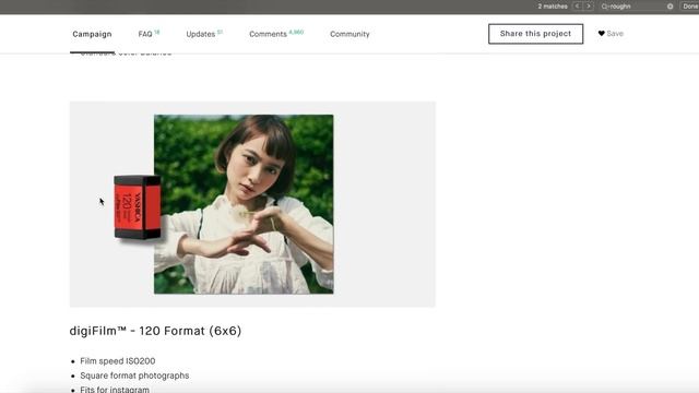 Yashica Y35 - $1.2M POS Kickstarter Camera