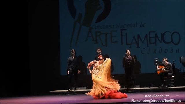 ?ISABEL RODRÍGUEZ BAILAORA? "ALEGRÍAS CON BATA Y MANTÓN" (Concurso Nacional de Flamenco de Córdoba) смотреть онлайн