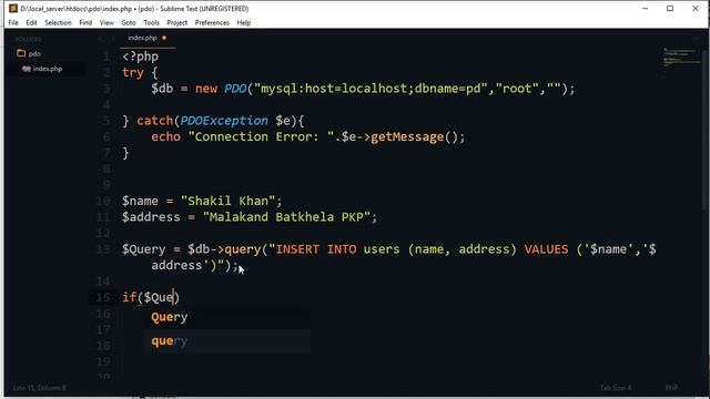 PDO In PHP Crash Course [Urdu/Hindi] смотреть онлайн