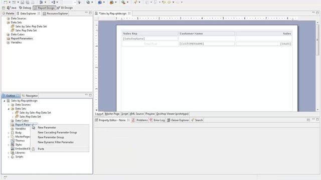 How to create and use a Dynamic MultiSelect parameter in BIRT смотреть онлайн