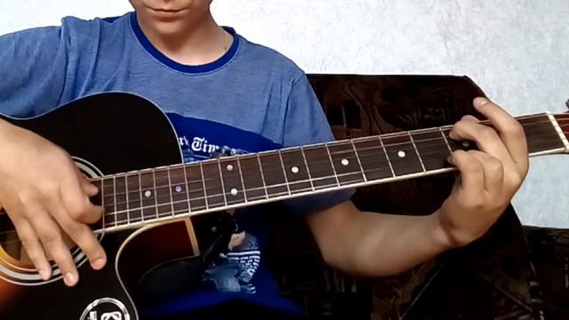 САМАЯ ЛЁГКАЯ МЕЛОДИЯ НА ГИТАРЕ. смотреть онлайн