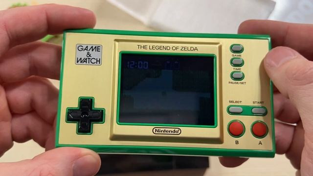 GAME&WATCH THE LEGEND OF ZELDA. Распаковка и обзор. История Nintendo начинается сначала. смотреть онлайн