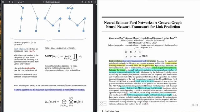 NEURAL Bellman-Ford NETWORK - 2022 Neural BFNet - Graph Neural Networks w/ Link Prediction AI смотреть онлайн
