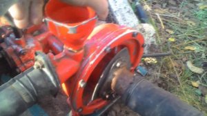 как запустить мотопомпу свияга