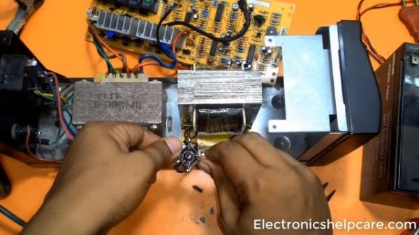 how to make 12 volt to 220 volt ips?