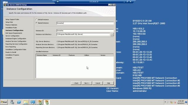 VERITAS Cluster "Storage Foundation" - Part - 5 Installation of SQL on Node 2 смотреть онлайн