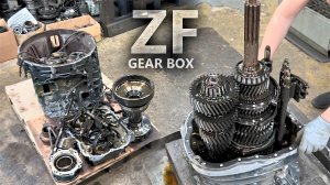 РЕМОНТ КПП ZF 16 S 1920 TD. ECOSPLIT 4