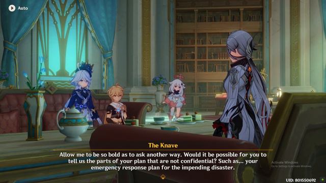 Arlecchino (The Knave) All Scenes And Dialogues JP Dub 4.1 Archon Quest смотреть онлайн