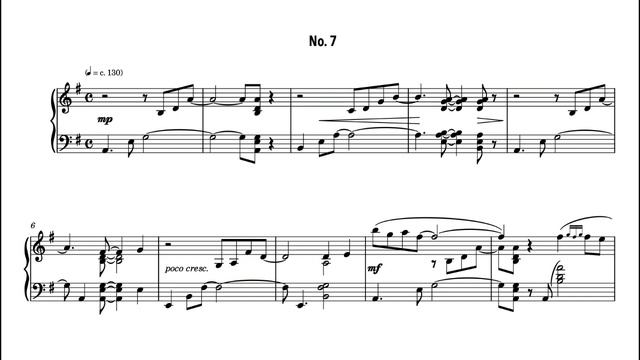 Minute Etudes - for Piano Trio (piano, bass, & drum set) смотреть онлайн