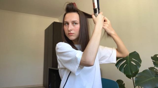 ЛЕГКАЯ УКЛАДКА ЗА 5 минут | небрежные локоны на утюжок смотреть онлайн