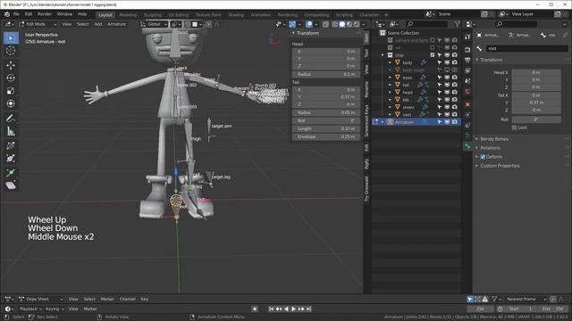 Easy Character Rigging, Simple and Stylized || Blender 2.92 смотреть онлайн