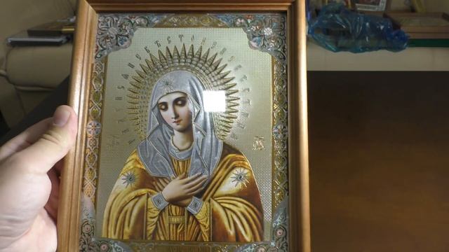 Икона Богородица «Умиление» Серафимо - Дивеевская 20/24/31 см смотреть онлайн
