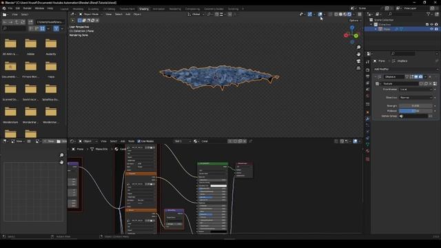 Create a Rocky Texture in Blender in 1 Minute смотреть онлайн