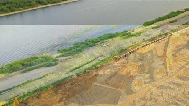 Дзержинск . Реконструкция Окской набережной. смотреть онлайн