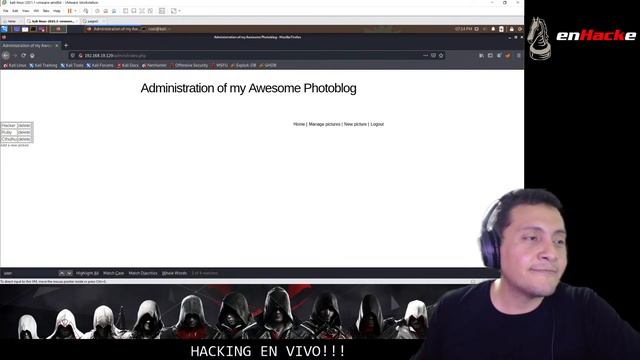 hacking en vivo - pentesterlab sql to shell смотреть онлайн