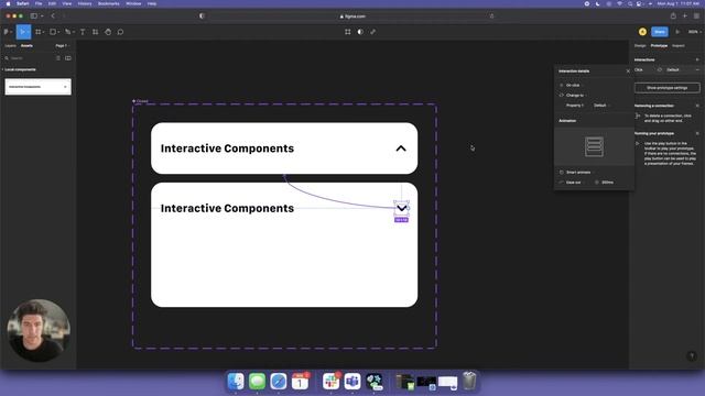 Intro to Interactive Components in Figma смотреть онлайн