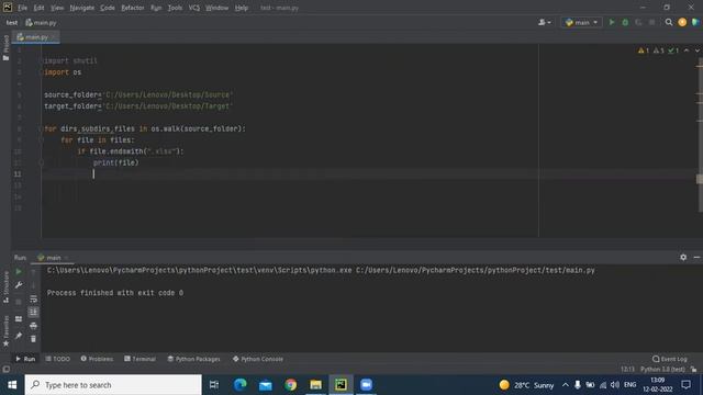 Python - Copy file from one folder to another by using simple python script смотреть онлайн
