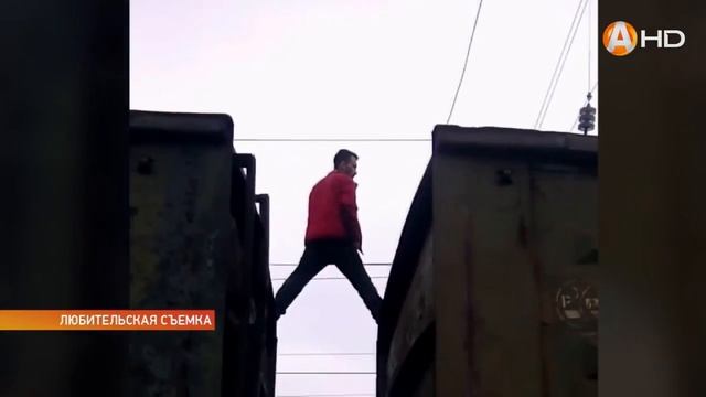 Неадекватный мурманчанин спасался от преследователей в вагоне с углём смотреть онлайн