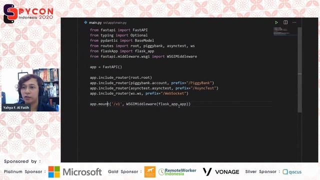 “The Experience of Fast with FastAPI” by Yahya Fadhluloh Al Fatih – PyCon Indonesia 2020 смотреть онлайн