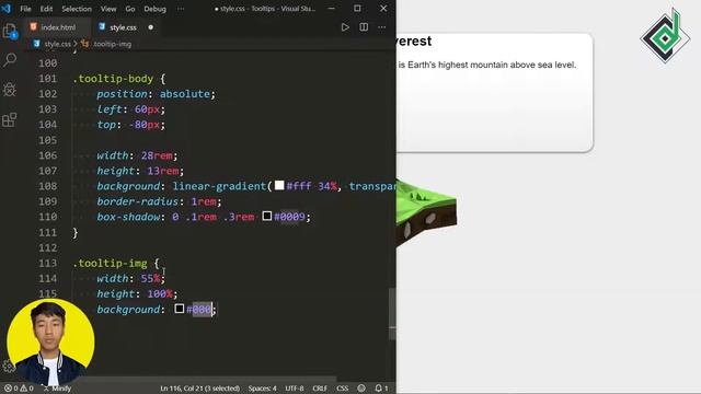 Display Tooltips On Hover | Zoom Image On Scroll | Ripple Effect смотреть онлайн