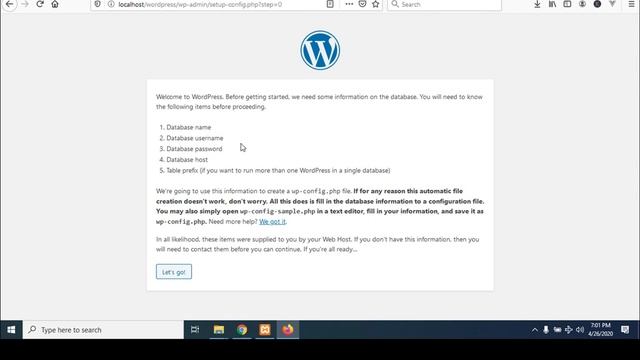 How to install WordPress on you localhost Xampp-Latest Version 2020 смотреть онлайн