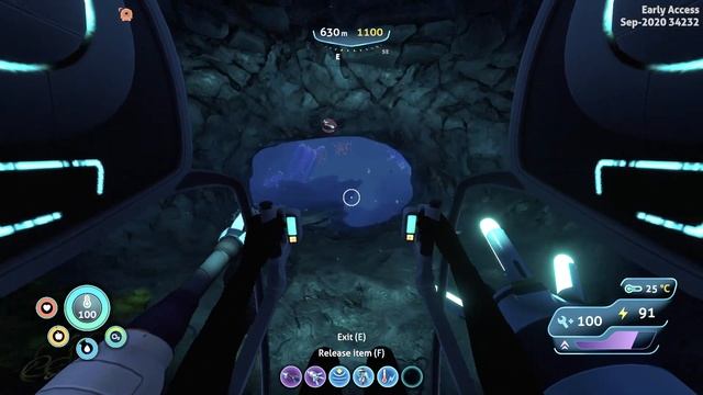 Deepest point! How to find the Kyanite Outcrop Subnautica Below Zero смотреть онлайн