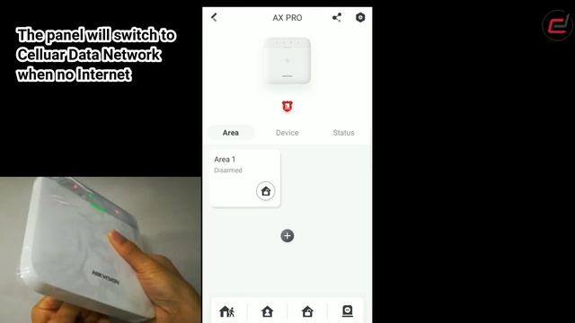 Hikvision AX Pro DS-PWA64-L-WB Phone Configure Guide смотреть онлайн