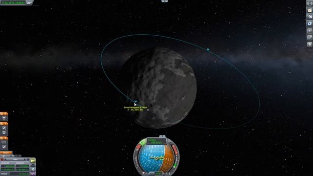 Stable Orbit Inside Dres Canyon - Kerbal Space Program смотреть онлайн