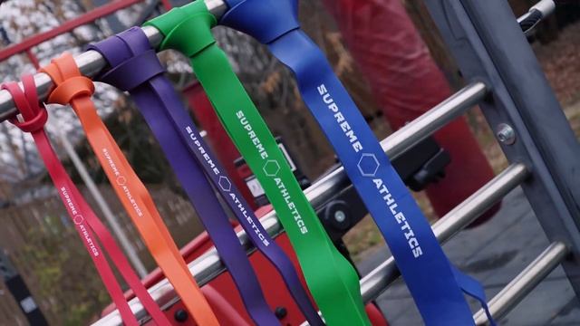 Резиновые петли Supreme Athletics тренировка на все тело | Армрестлинг | смотреть онлайн