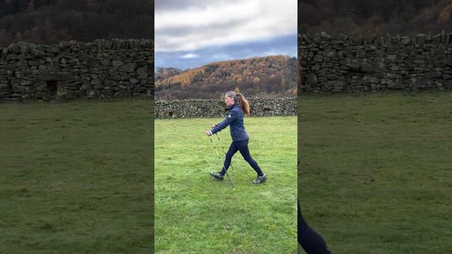 MVMT Nordic Walking Teaching Tips - pole planting techniques and transitions Part 1 смотреть онлайн