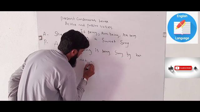 Active and passive voices of present continuous tense in urdu. Easy way to learn . смотреть онлайн