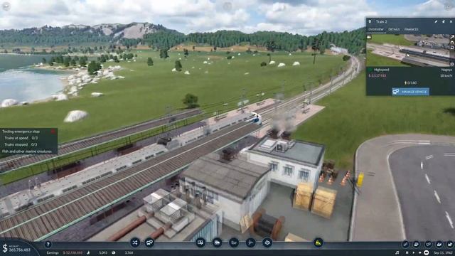 Chapter 3 - Mission 13 High Speed Trains :: Transport Fever 2 Gameplay смотреть онлайн