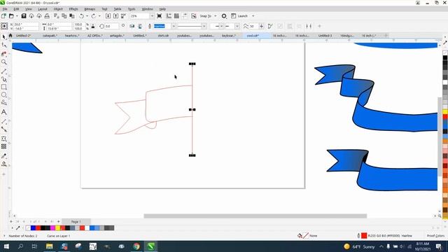 Corel Draw Tips & Tricks Banners with a twist Part 2 смотреть онлайн