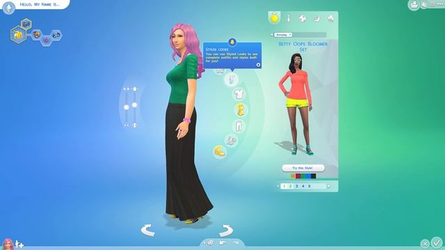 The Sims 4 Gameplay Walkthrough with Tara Part 1 - In Depth Character Creation смотреть онлайн