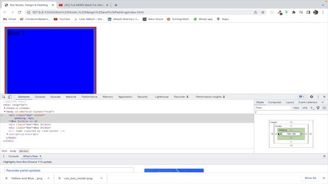 CSS Tutorial: Box Sizing, Margin and Padding | Web Development in Nepali | MERN смотреть онлайн