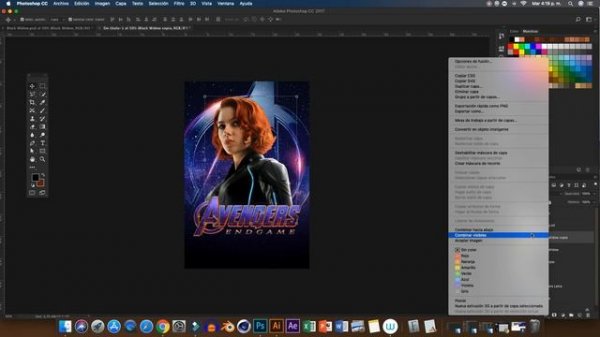 Photoshop Tutorial | Poster Estilo Avengers: Endgame | Poster Avengers: Endgame's Style