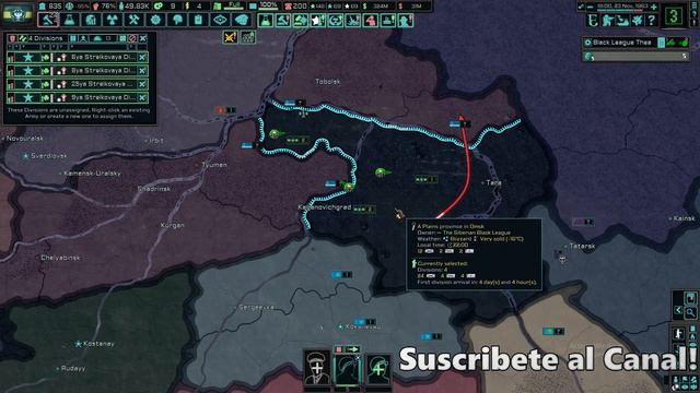 ¿Capitulación de la BLACK LEAGUE? | Omsk | Hoi4 TNO | Gameplay en Español смотреть онлайн