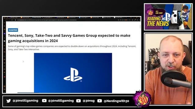 Acquisition Expectations for 2024: Gaming Giants' Tencent, Sony, Take-Two, and Savvy Games Group смотреть онлайн