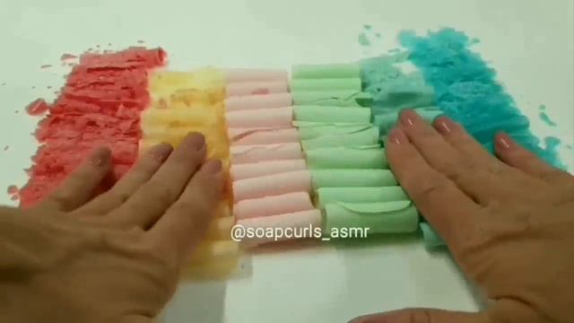 1 hour sleep help ASMR Satisfying Soap Crunching смотреть онлайн