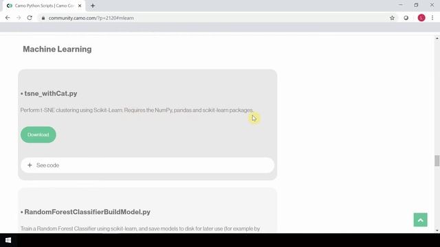 Getting Python scripts from Camo Community смотреть онлайн