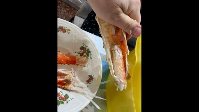 Крабовое лакомство! Камчатский краб. смотреть онлайн