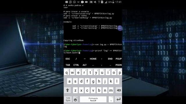 How to put login in linux termux смотреть онлайн