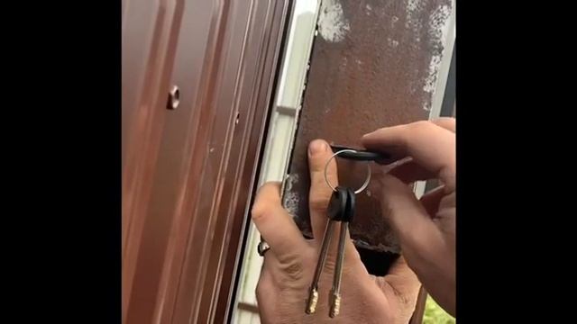 Замок на откатные ворота своими руками смотреть онлайн