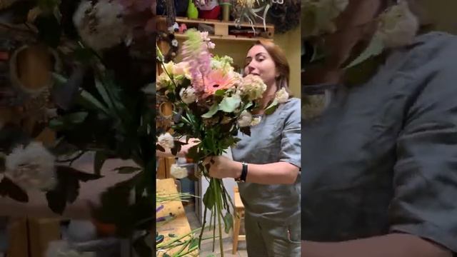 Полевой букет - как собирается букет в нашей мастерской смотреть онлайн