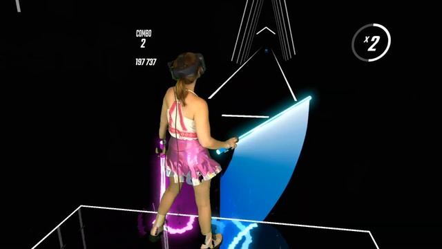 Beat Saber || Up & Down - Marnik (Expert+) First Attempt || Mixed Reality смотреть онлайн