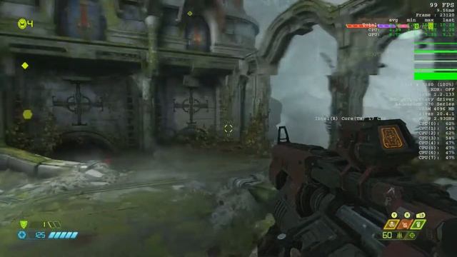 Doom Eternal on Core i7-870 2.93GHz RX 570 1080p High смотреть онлайн