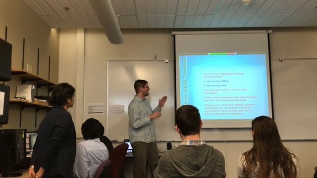 Multi Node Label Routing Protocol Demonstration - 5/12/17 - Rochester Institute of Technology смотреть онлайн