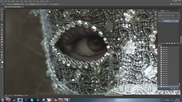 Masquerade Transformation Speed Edit Retouch Timelapse (Adobe Photoshop Tutorials CC Creative Cloud смотреть онлайн