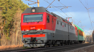 2ЭС6-419 "Синара" с грузовым поездом