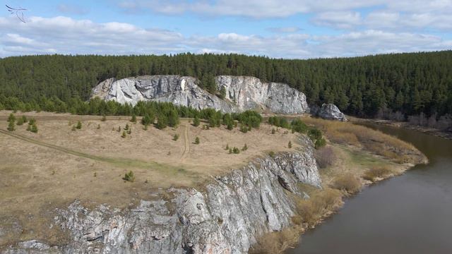 Вокруг реки Реж (оз. Молтаево, пос. Мироново, Арамашево, вдп. Южаковский, Глинский) вид с дрона смотреть онлайн